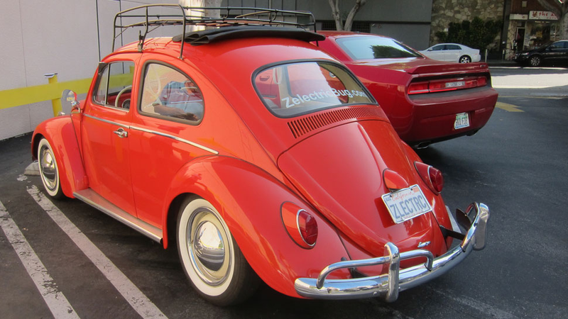 Illustration for article titled The Electric-Converted 1963 'Zelectric' VW Beetle Is A Charming EV